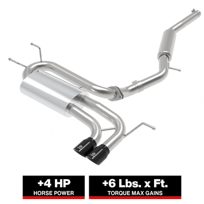 aFe Takeda 2.5in to 2.25in SS Cat-Back Exhaust | Mazda MX-5 Miata ND (16-21) (49-37005-B)