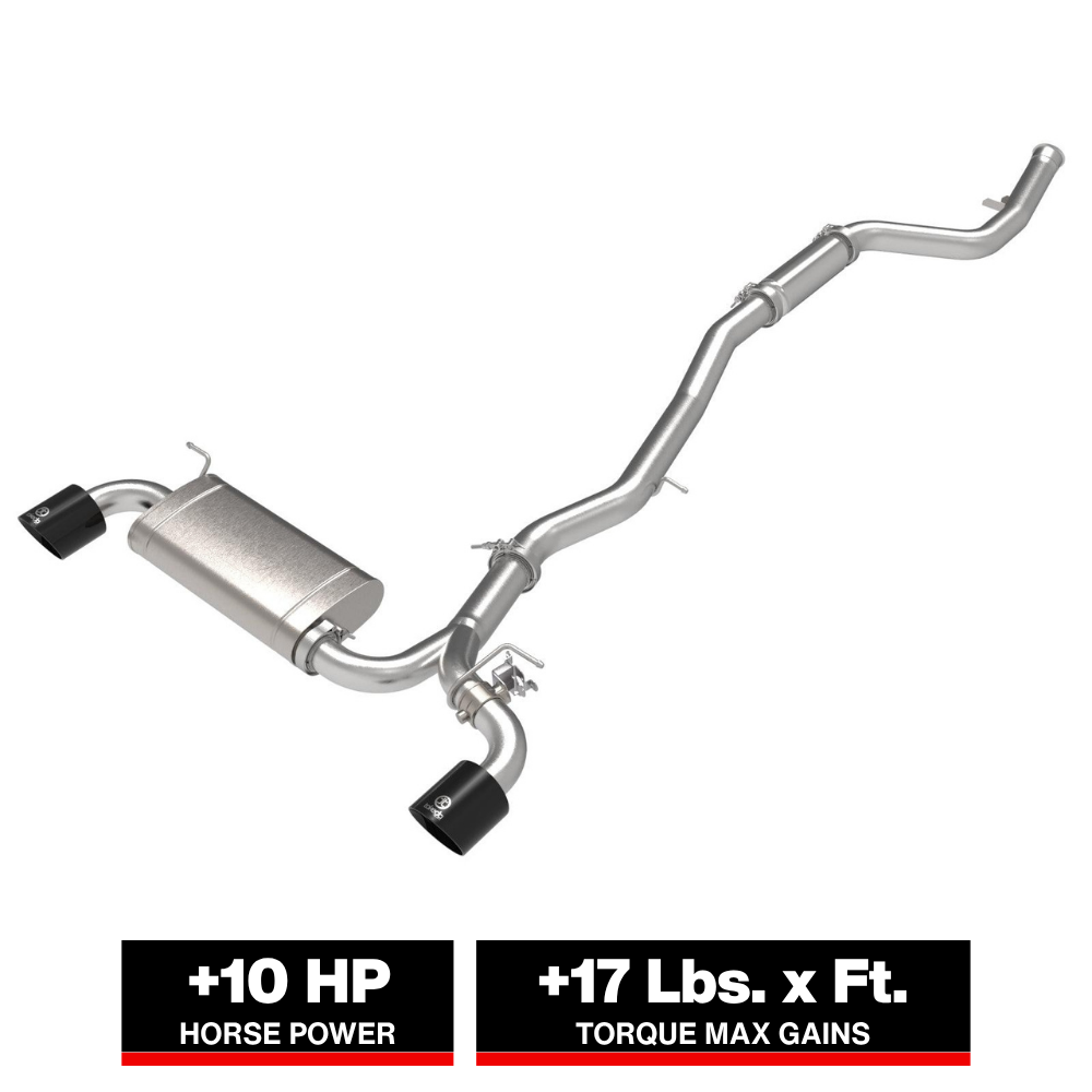 aFe Takeda 3in to 2.5in SS Cat-Back Exhaust | Toyota Supra 21-24 (49-36050-P)