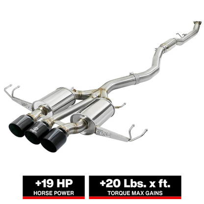 aFe Takeda 3" SS Cat-Back Exhaust | Honda Civic Type-R (17-21) (49-36623-B)