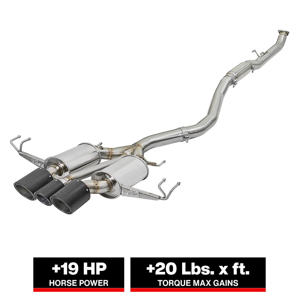 aFe Takeda 3in SS Cat-Back Exhaust | Honda Civic Type-R (17-20) (49-36616-C)
