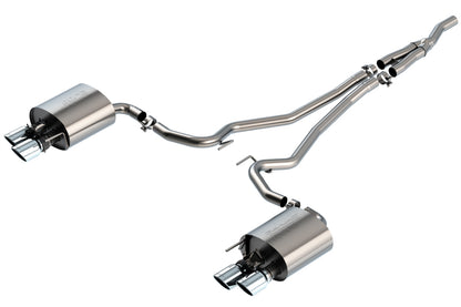 Borla Cat-Back Exhaust System - S-Type | 2019-2020 Ford Mustang 2.3L Turbocharged (140827)