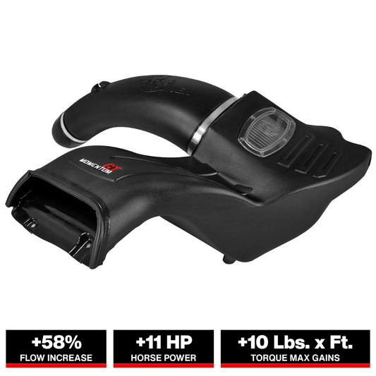 aFe Momentum GT Cold Air Intake System w/ Pro DRY S Filter | Ford F-150 V8 5.0L (15-17) (51-73114)