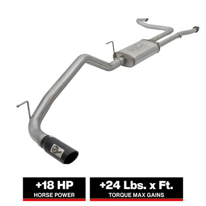 aFe MACH Force-Xp 2.5in SS Cat-Back Exhaust Nissan Titan 17-19 V8-5.6L (49-46125-B)