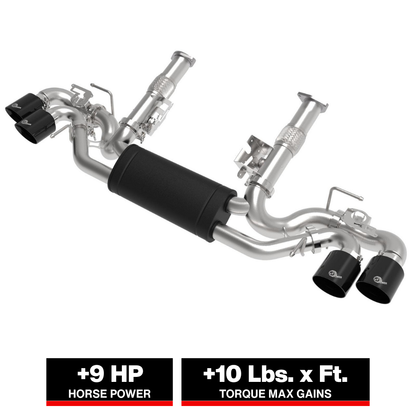 aFe MACH Force-Xp 3in-2.5in SS Cat-Back Exhaust Chevy C8 (20) | (49-34124-B)