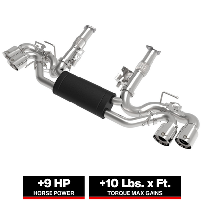 aFe MACH Force-Xp 3in to 2-1/2in SS Cat-Back Exhaust | C8 Corvette (20) (49-34124-P)