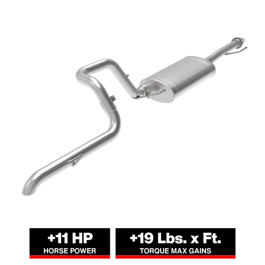 aFe 2.5in 409 SS Cat-Back Hi-Tuck Exhaust | Toyota 4Runner V6-4.0L (10-19) (49-46041-1)