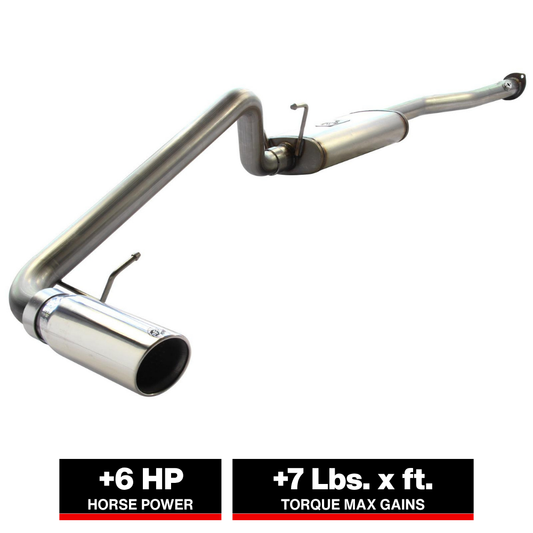 aFe 2.1/2in 409 SS Cat-Back Exhaust | Toyota Tacoma L4-2.7L (99-04) (49-46004)
