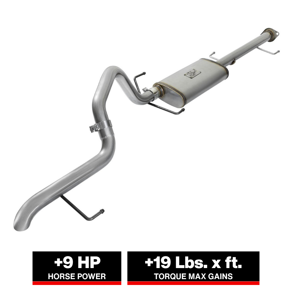 aFe MACH Force-Xp 2.5in 409 SS Cat-Back Hi-Tuck RB Exhaust | Toyota FJ Cruiser (07-14) (49-46011-1)