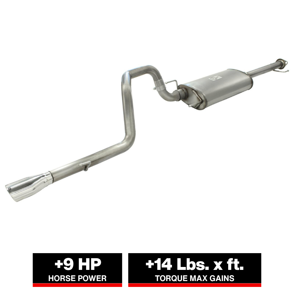aFe 2.5in SS Cat-Back Exhaust | Lexus GX470 (05-09) (49-46016-P)