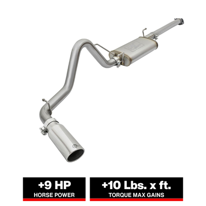 aFe 2.5in SS Cat-Back Exhaust | Toyota Tacoma (05-12) 2.7L (49-46031-P)