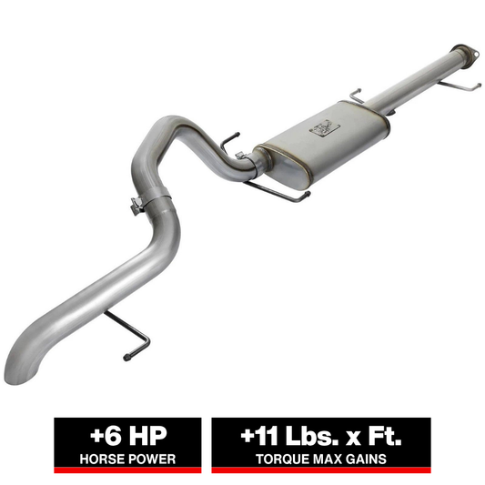 aFe 3in SS Cat-Back Exhaust Hi-Tuck RB | Toyota FJ Cruiser (07-14) (49-46005-1)