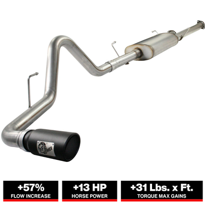aFe 3in 409 SS Cat-Back Exhaust Toyota Tundra 10-21 (49-46008-B)