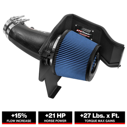 aFe MagnumFORCE Stage-2 Carbon Fiber Intake | Dodge Challenger/Charger SRT-8 (11-17) (54-12172-C)