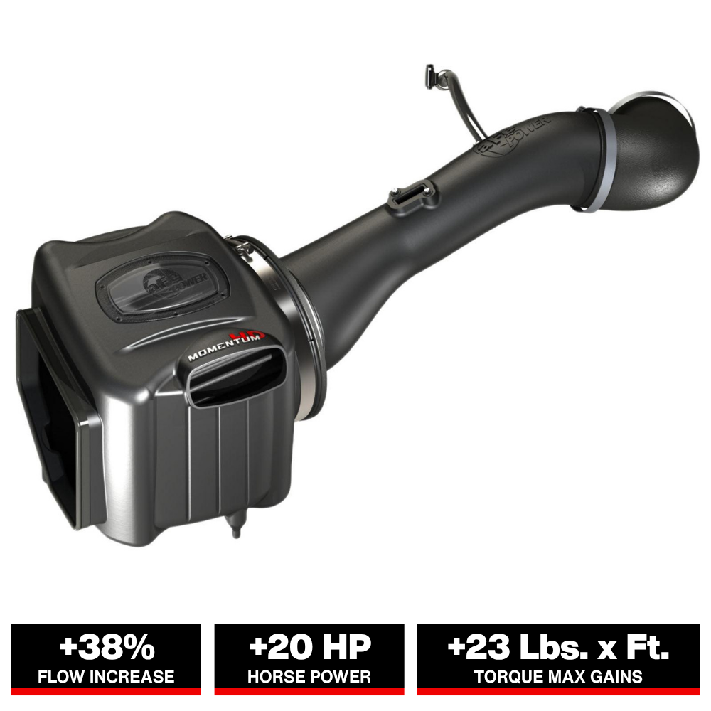 aFe Momentum GT PRO DRY S Intake System | GM Silverado HD / Sierra HD V8 6.0L (51-74108)