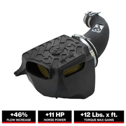 aFe Momentum GT Pro GUARD 7 Cold Air Intake System | Jeep Wrangler (07-11) (JK) V6-3.8L (75-76203)