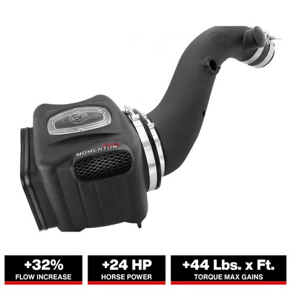 aFe Momentum HD PRO Dry S Stage-2 Si Intake GM V8-6.6L LB7 (01-04) (51-74001) | Silverado/Sierra