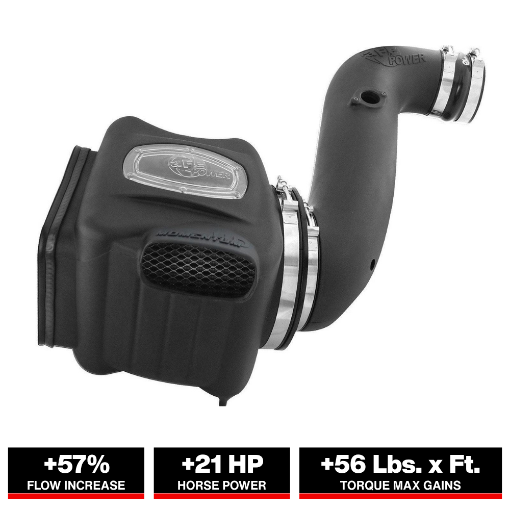 aFe Momentum HD PRO DRY S Stage-2 SI Intake System | GM Diesel Trucks V8-6.6L (06-07) (51-74003)
