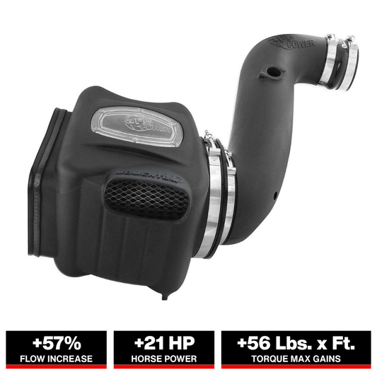 aFe Momentum HD PRO DRY S Stage-2 SI Intake System | GM Diesel Trucks V8-6.6L (06-07) (51-74003)