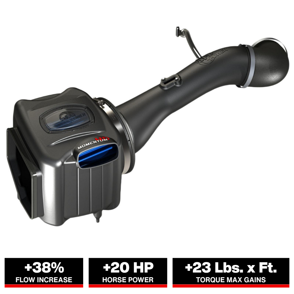 aFe Momentum GT Cold Air Intake w/ Pro 5R | GM Silverado HD/Sierra HD V8-6.0L (16) (54-74108)