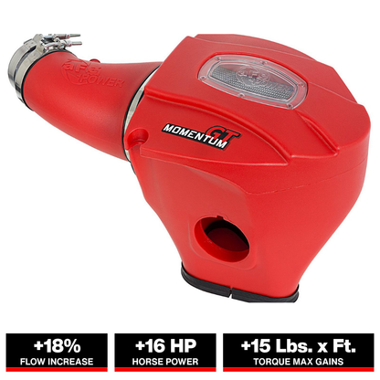 aFe Momentum GT Cold Air Intake Red w/ Pro D&S | Dodge Challenger/Charger SRT (11-17) (51-72203-R)
