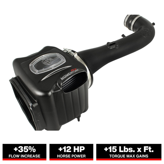 aFe Momentum GT PRO DRY S Cold Air Intake System | GM Silverado/Sierra V8-6.2L (15-17) (51-74104)