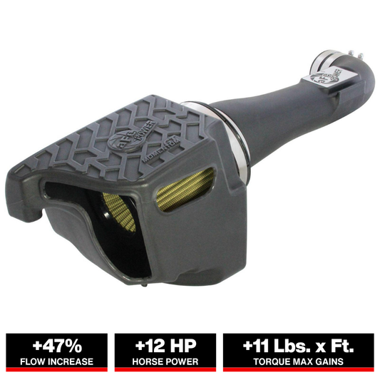 aFe Momentum GT Cold Air Intake System w/ Pro GUARD 7 Filter | Jeep Wrangler (12-18) (75-76204)