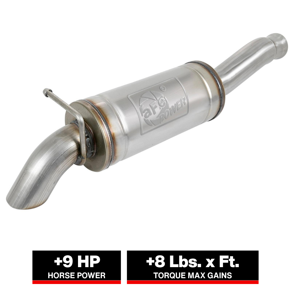 aFe 2.5-3in SS Cat-Back Exhaust Jeep JL V6 3.6L (18-21) (49-48074)