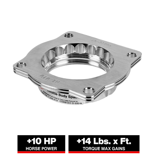 aFe Silver Bullet Throttle Body Spacer Kit | BMW 5 Series (E60) V8-4.8L (06-10) (46-31006)