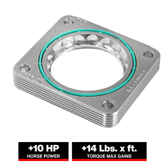 aFe Silver Bullet Throttle Body Spacer Kit | Ford Explorer (12-15) V6-3.5L EcoBoost (46-33018)