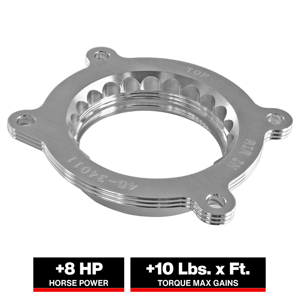 aFe Silver Bullet Throttle Body Spacer Kit | Chevrolet Corvette V8 6.2L (14) (46-34011)