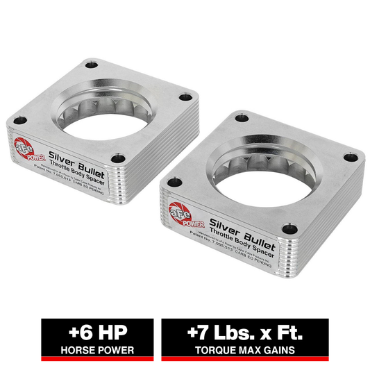 aFe Silver Bullet Throttle Body Spacer Kit | Nissan 370Z (09-18) (46-36007)