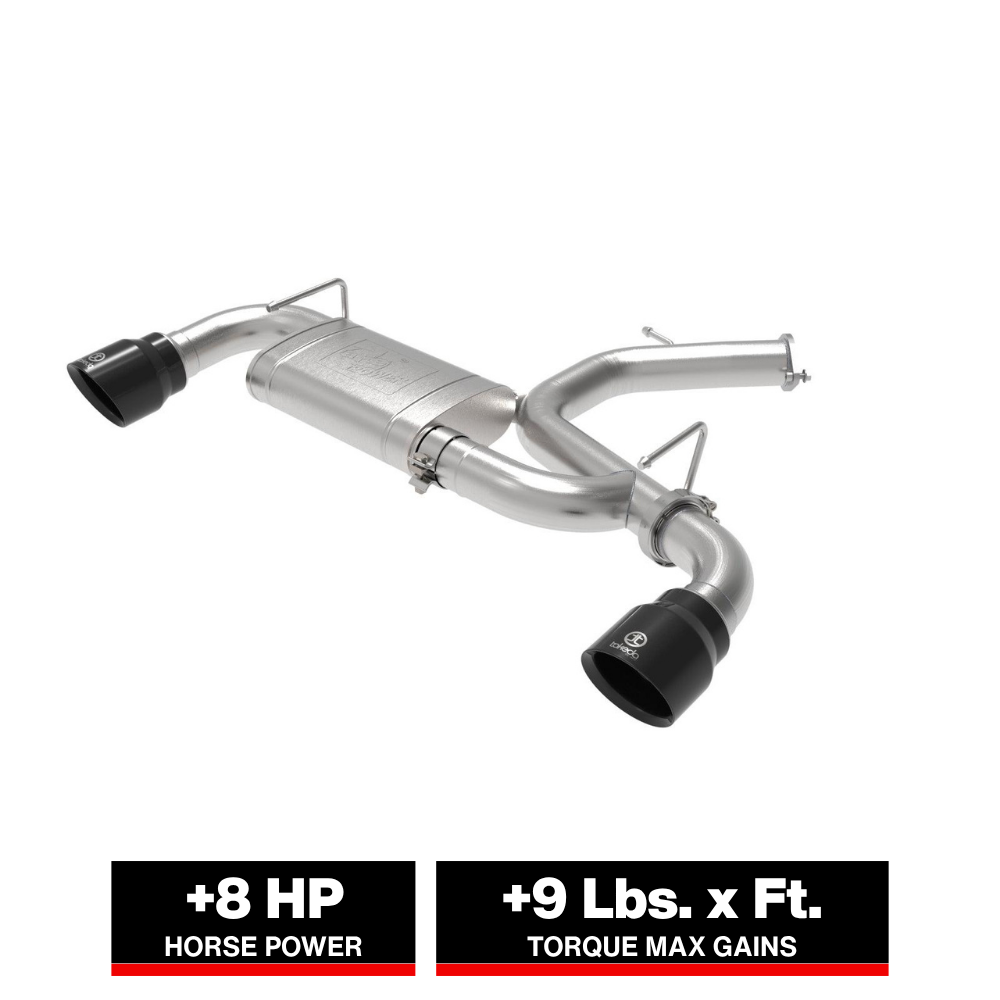 aFe Takeda-ST Axle-Back Exhaust | Hyundai Veloster N (19-20) (49-37009-B)