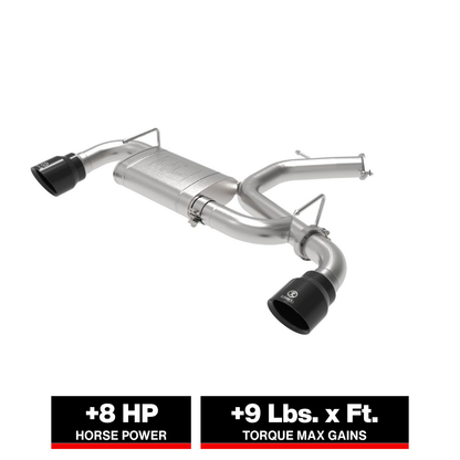 aFe Takeda-ST Axle-Back Exhaust | Hyundai Veloster N (19-20) (49-37009-B)