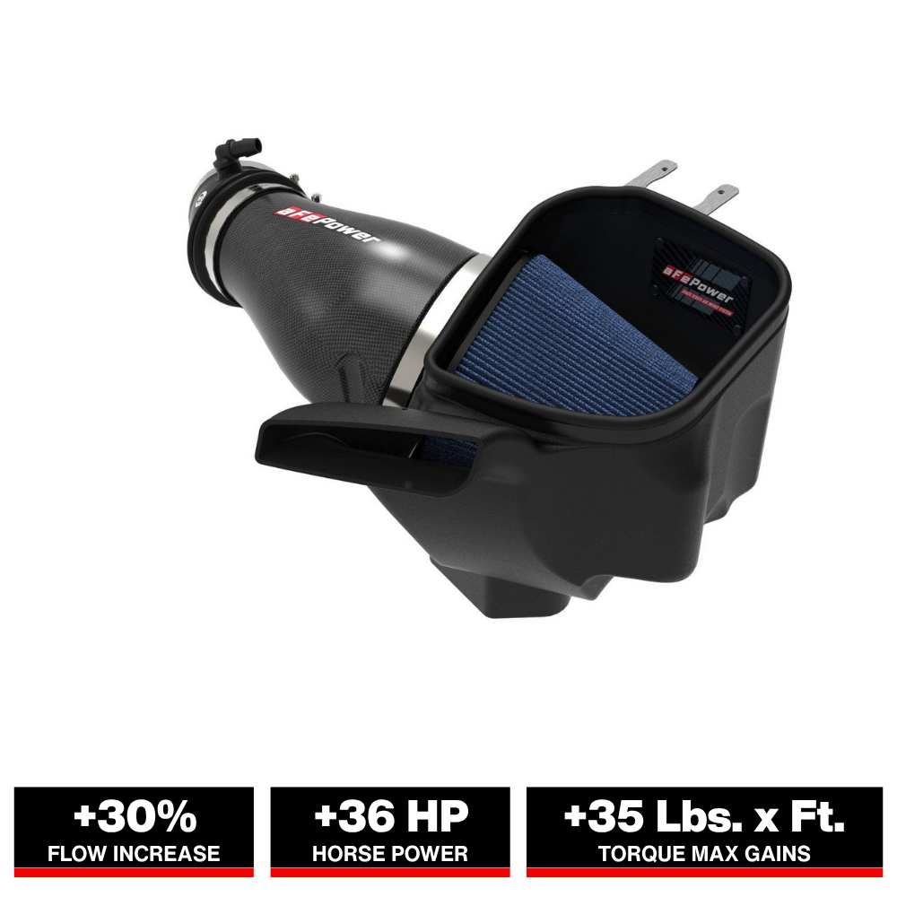 aFe Track Series Stage-2 Carbon Intake | Jeep GC Trackhawk 19-21 (57-10009R)