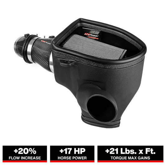 aFe Track Series Stage-2 Carbon Intake | Dodge Challenger 18-23 (57-10001D)