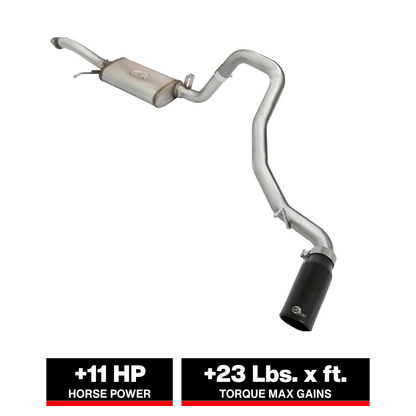 aFe MACH Force-Xp 2-1/2in SS Cat-Back Exhaust | Nissan Patrol Y61 (02-16) (49-36115-B)