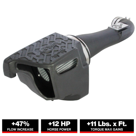 aFe Momentum GT PRO DRY S Cold Air Intake System | Jeep Wrangler JK V6 3.6L (12-13) (51-76204)