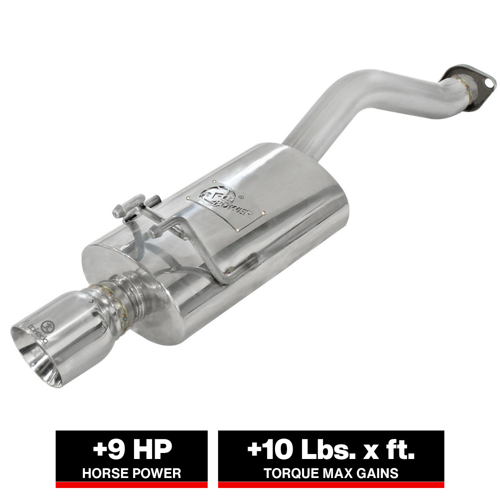 aFe Takeda 2.5in SS Axle-Back Exhaust Honda Civic | L4 1.8L (06-11) (49-36610)