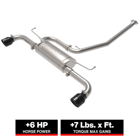 aFe Takeda 2-1/4-2-1/2in SS Cat-Back Exhaust | Toyota RAV4 (19-21) (49-36053-B)