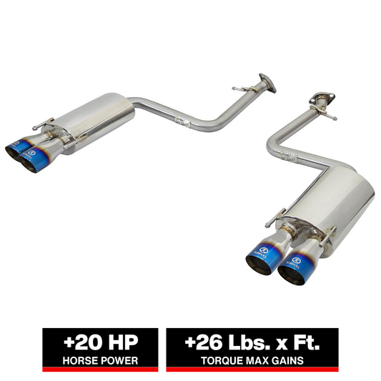 aFe Takeda 2in SS Axle-Back | Lexus RC 200T/300/350 (16-17) (49-36037-L)