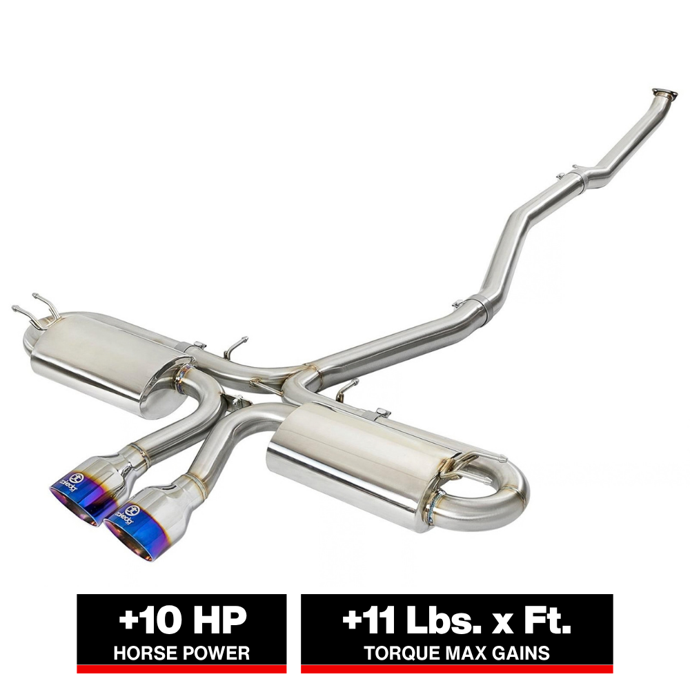 aFe Takeda 3in to 2.5in Cat-Back Exhaust | Honda Civic Si Coupe 17-21 (49-36618-L)
