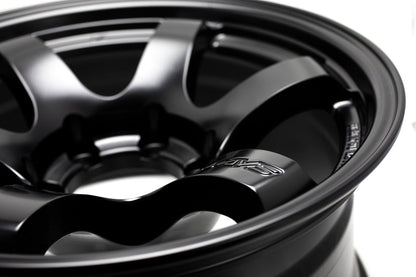 Gram Lights 57DR-X 18x9 +0 6x139.7 Semi Gloss Black