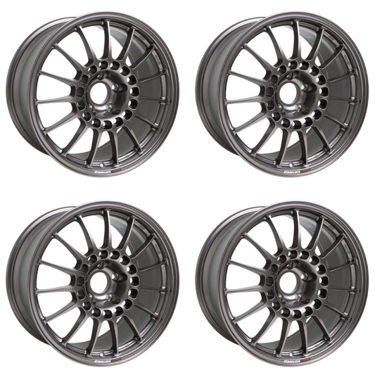 (set of 4) Enkei RCT5 Dark Silver | 18x9" +40mm | 5x114.3mm Wheel