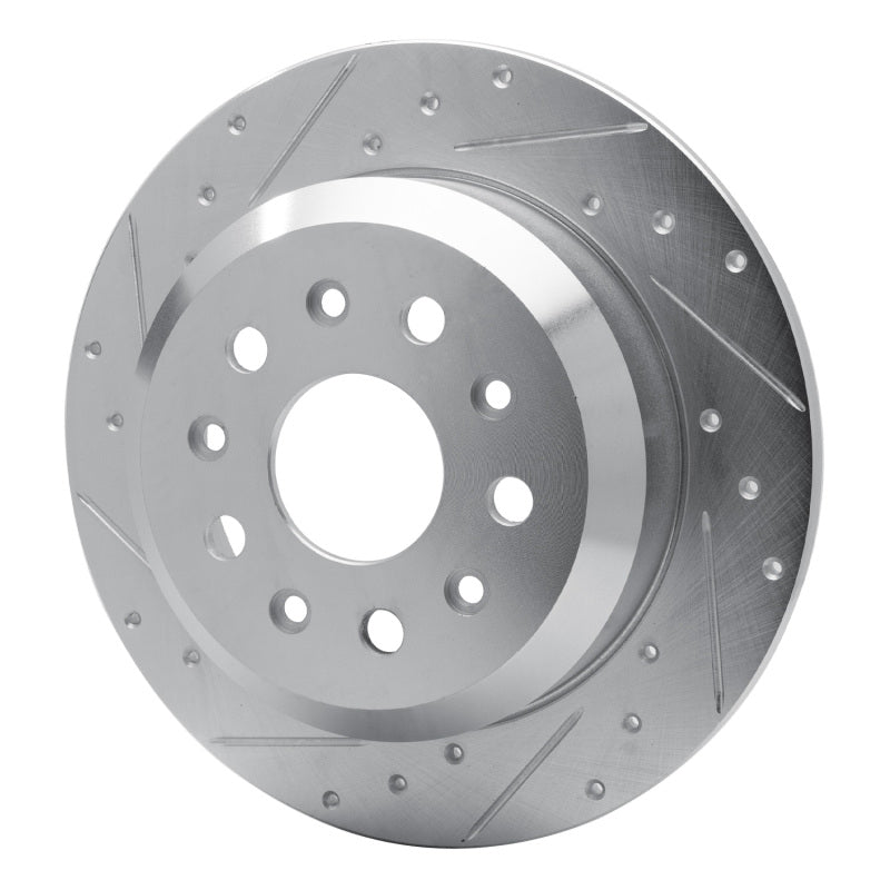 DFC D&S Silver Brake Rotor (REAR LEFT): Jeep Wrangler (18-25)
