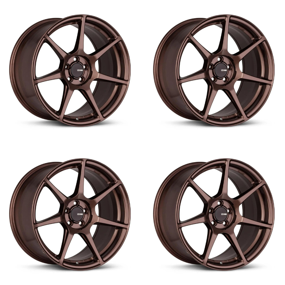 (set of 4) Enkei TFR Copper | 18x8" +40mm | 5x114.3mm Wheels