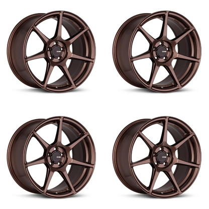 (set of 4) Enkei TFR Copper | 18x8.5" +45mm | 5x114.3mm Wheels