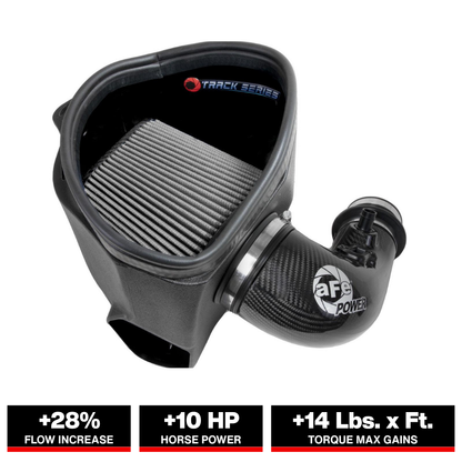 aFe 19-22 BMW Z4 30i 2.0L Track Series Carbon Fiber Intake w/ Pro DRY S Filter (57-10026D)