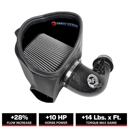 aFe 19-22 BMW Z4 30i 2.0L Track Series Carbon Fiber Intake w/ Pro DRY S Filter (57-10026D)
