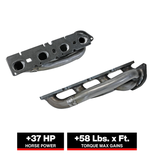 aFe 1-5/8" Twisted Steel Headers | RAM 1500 V8-5.7L HEMI 2019 (48-32023)