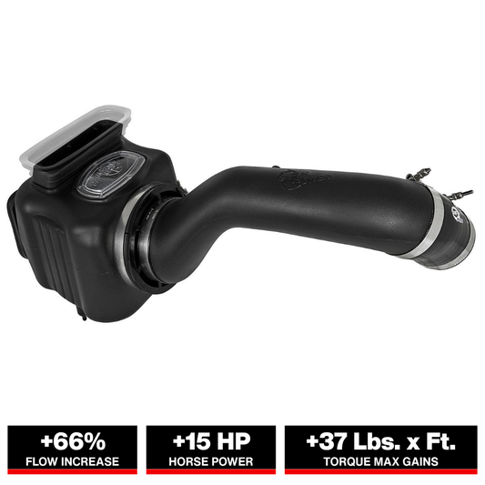 aFe Momentum HD Pro DRY S Cold Air Intake | GM Diesel Trucks V8-6.6L (17+) (51-74008)